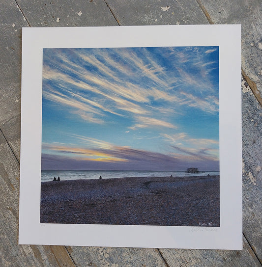 Winter Sunset No.5 Print