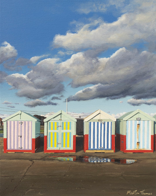 Beach Huts in Hove No.2 print