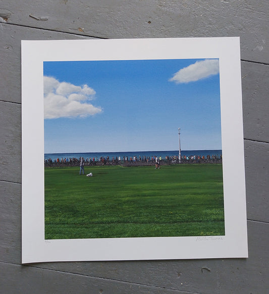 Saturday Morning Runners Print