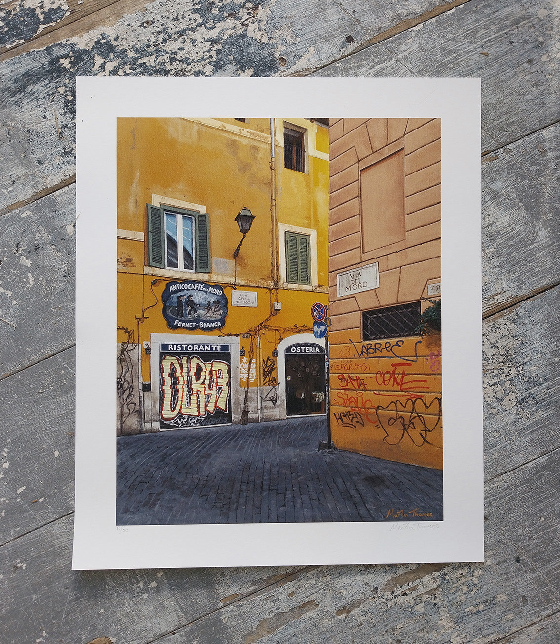 Trasteverre - Roma Print