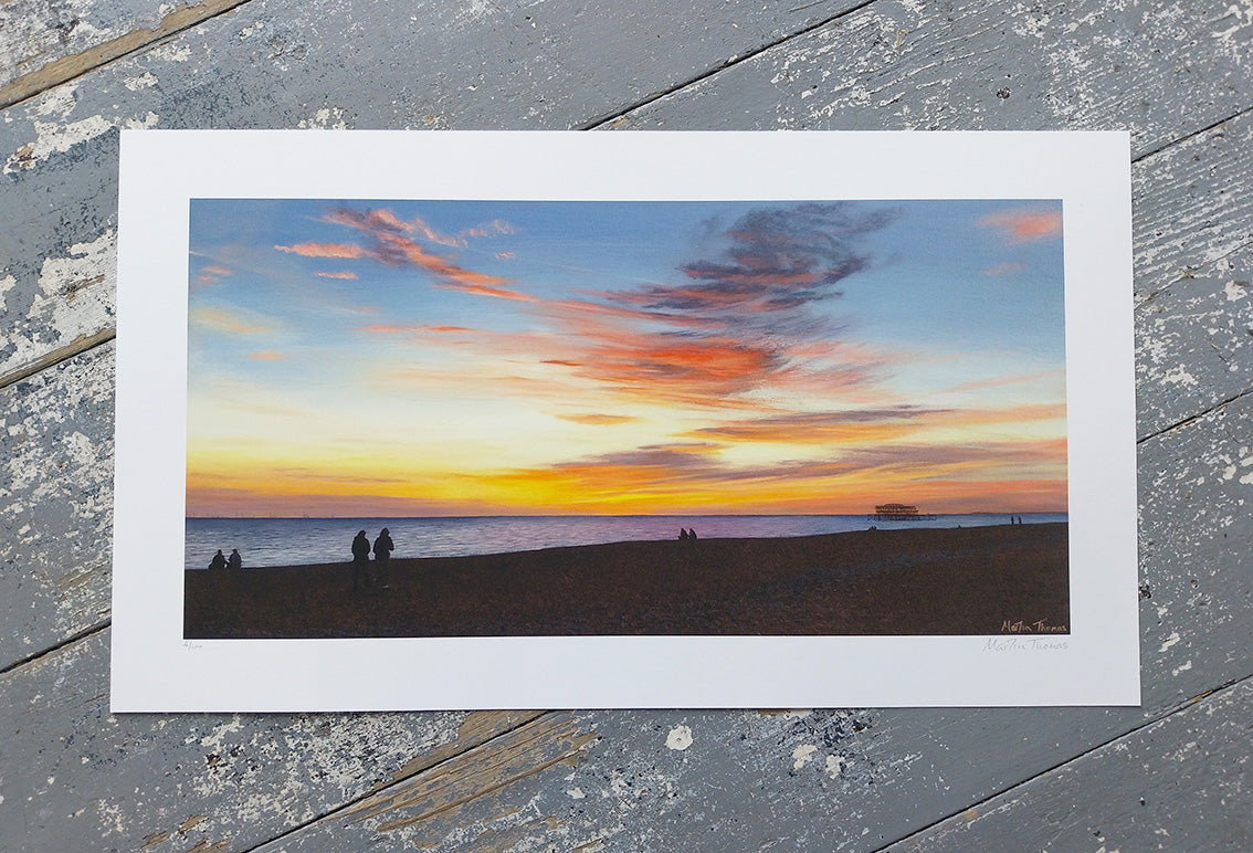Winter Sunset No.6 Print